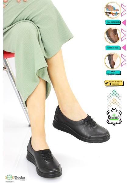 Kadın Hakiki Deri Günlük Ortopedik Ayakkabı F24/CM1316Y