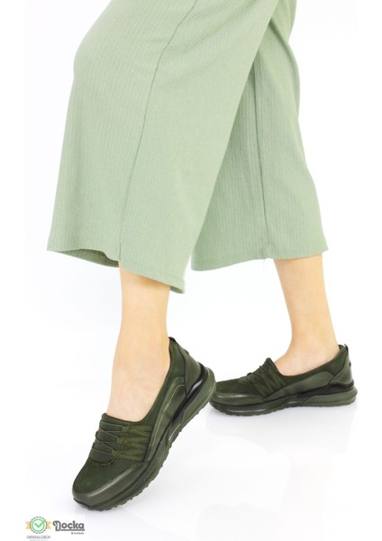 Kadın Hakiki Deri Günlük Spor Tarz Bağcıksız Ortopedik Ayakkabı F24/SP46704Y modelleri