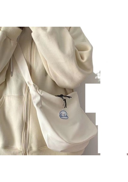 Şeker Rengi Çok Yönlü Basit Omuz Messenger Çanta (Yurt Dışından)