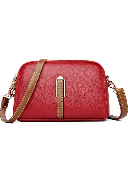 Kabuk Çanta Omuz Çantası Doku Yabancı Stil Crossbody Küçük Çanta (Yurt Dışından)