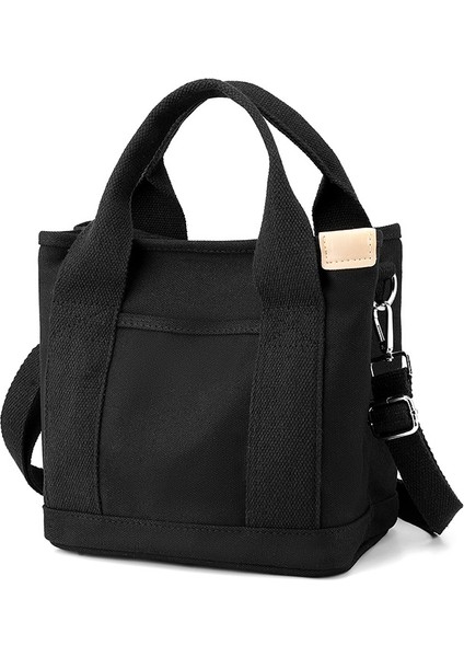 Fermuarlı Tote Çanta Bin Katmanlı Çanta Çanta Kanvas Küçük Çanta (Yurt Dışından)