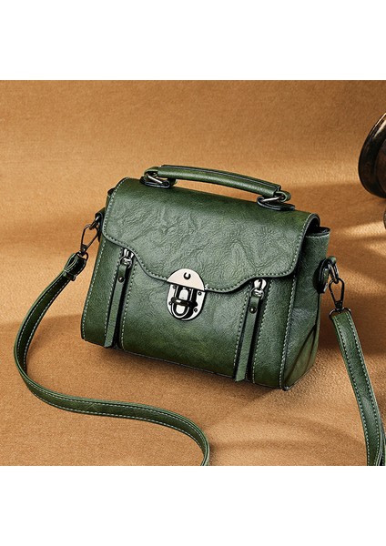 Retro Taşınabilir Omuzdan Askili Çanta Küçük Çok Yönlü Moda Küçük Kare Çanta (Yurt Dışından) fiyatları