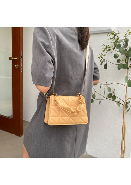 Yeni Moda Omuz Messenger Çanta Taşınabilir Küçük Kare Çanta (Yurt Dışından)