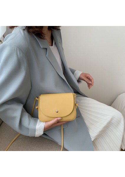 Omuz Çantası Ins Net Kırmızı Popüler Eyer Askılı Çanta Trendi (Yurt Dışından) fiyatları