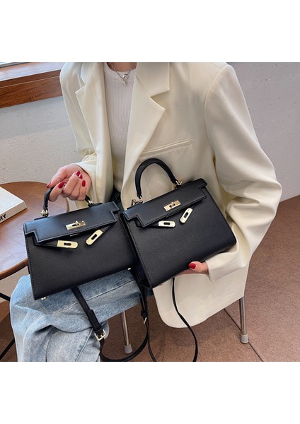 Dokulu Moda Omuz Messenger Çanta (Yurt Dışından)