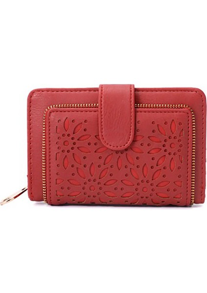 Çok Kartlı Içi Boş Bayan Cüzdan Kısa Fermuarlı Toka Cüzdan (Yurt Dışından) fiyatları