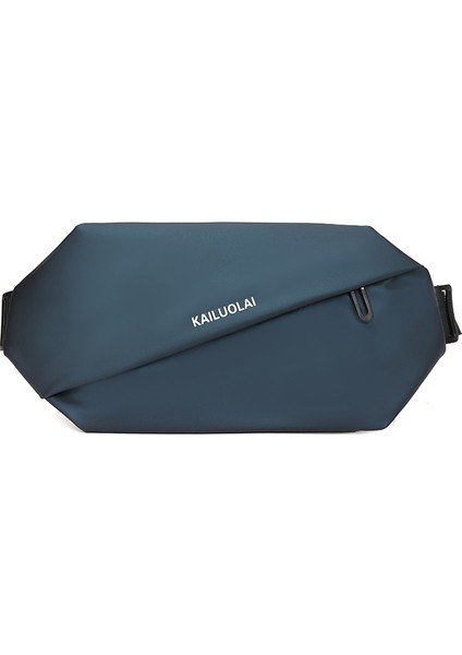 Erkek Göğüs Çantası Açık Messenger Çanta Suya Dayanıklı Spor Bel Çantası (Yurt Dışından)