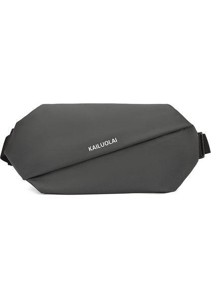 Erkek Göğüs Çantası Açık Messenger Çanta Suya Dayanıklı Spor Bel Çantası (Yurt Dışından)