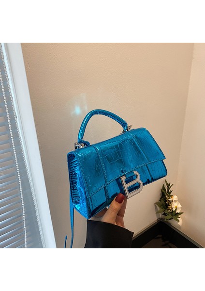 Yeni Harf Baskılı Kum Saati Çanta Trendi Tek Oda Çapraz Çanta (Yurt Dışından) fiyatları