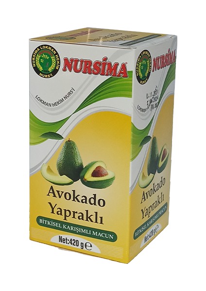 Avokado Yapraklı Bitkisel Macun 420 gr