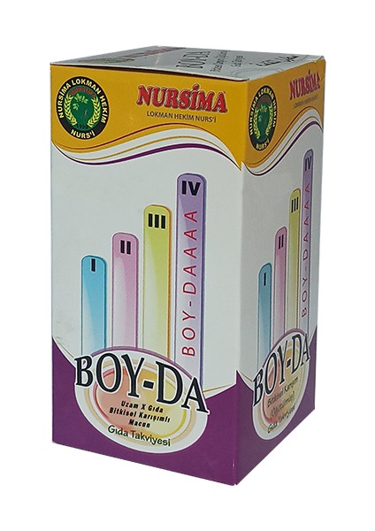 Boy-Da Uzam x Gıda Bitkisel Karışımlı Macun 420 gr
