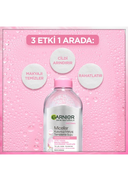 Micellar Kusursuz Makyaj Temizleme Suyu 400 ml