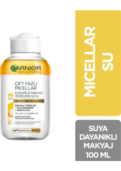 Çift Fazlı Micellar Kusursuz Makyaj Temizleme Suyu 100ML