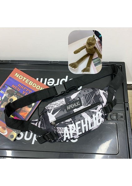 Trendy Marka Göğüs Çantası Tek Omuzlu Tüm Maç Sırt Çantası Trend Postacı Çantası (Yurt Dışından)