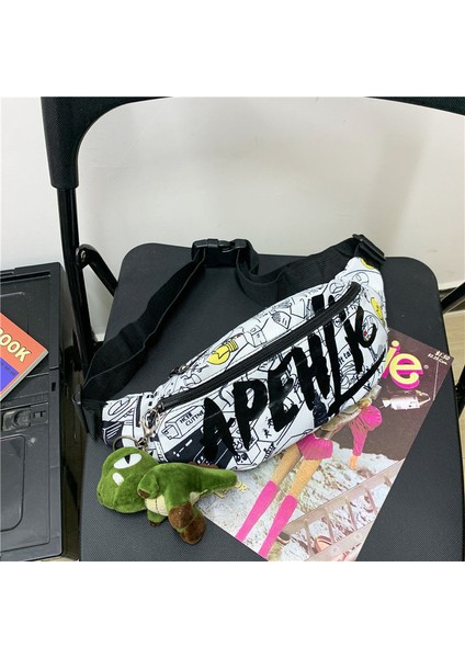 Trendy Marka Göğüs Çantası Erkek Tek Omuz Tüm Maç Yakışıklı Sırt Çantası Askılı Çanta (Yurt Dışından)