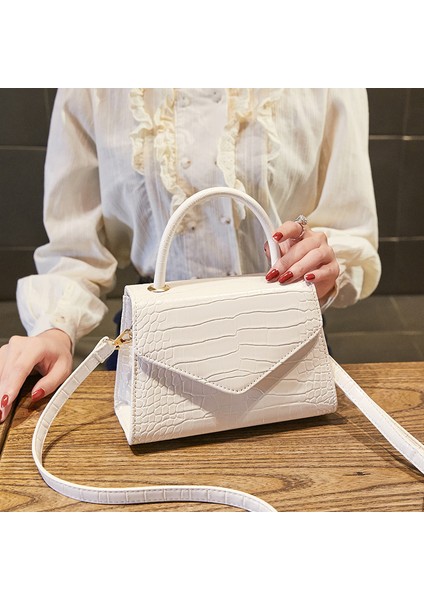 Messenger Çanta Niş Taşınabilir Küçük Kare Çanta Mizaç Çok Yönlü Moda Omuz (Yurt Dışından) fırsatları