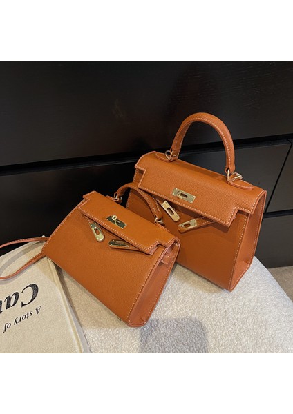 Dokulu Moda Omuz Messenger Çanta (Yurt Dışından)