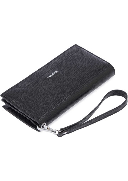 Siyah Hakiki Deri Kadın Cüzdan - S1CB00005817-A41