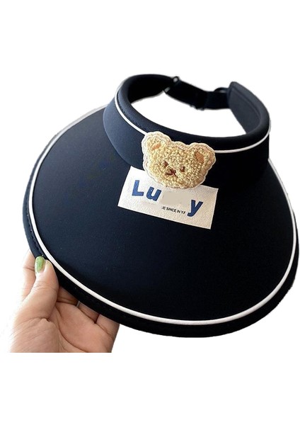 Xiaopengstore Yazlık Çocuk Şapkası Içi Boş Üst Gölge Güneş Koruyucu Şapka (Yurt Dışından)