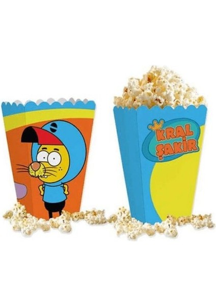 Kral Şakir Action Popcorn Kutusu 8li