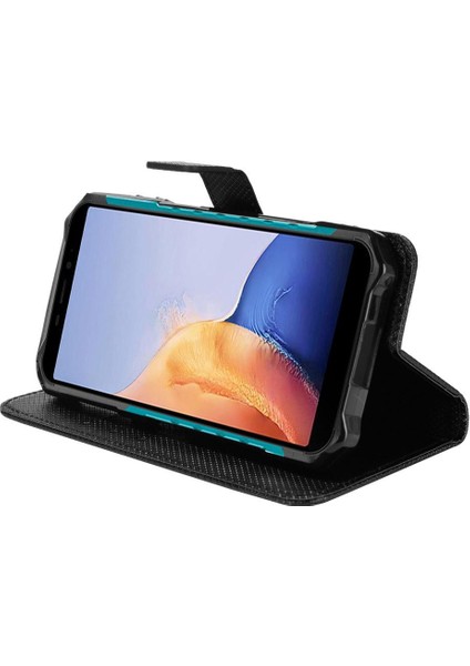 BDT Market Ulefone Zırh X9 Kapak Manyetik Cüzdan Kickstand Kart Tutucu Için Kılıf (Yurt Dışından)