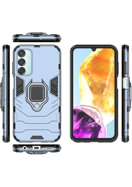 Samsung Galaxy M15 Için KILIF/F15 5g Darbeye Kapak Askeri Damla Yüzük (Yurt Dışından)