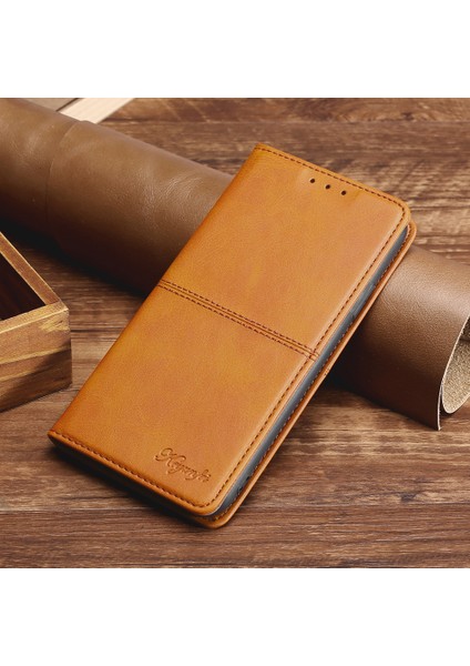 Xiaomi Redmi Note 13 5g Kart Yuvalı Deri Telefon Kılıfı Için Telefon Kılıfı (Yurt Dışından)