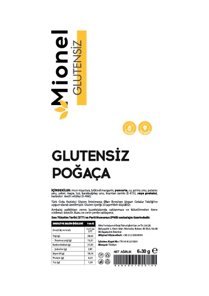 Glutensiz Poğaça