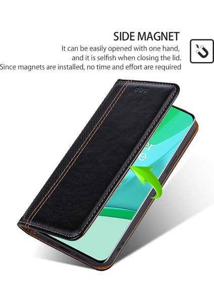 Kart Yuvası ile Xiaomi Redmi Note 13 Pro Plus 5g Deri Telefon Kılıfı Için Telefon Kılıfı (Yurt Dışından)