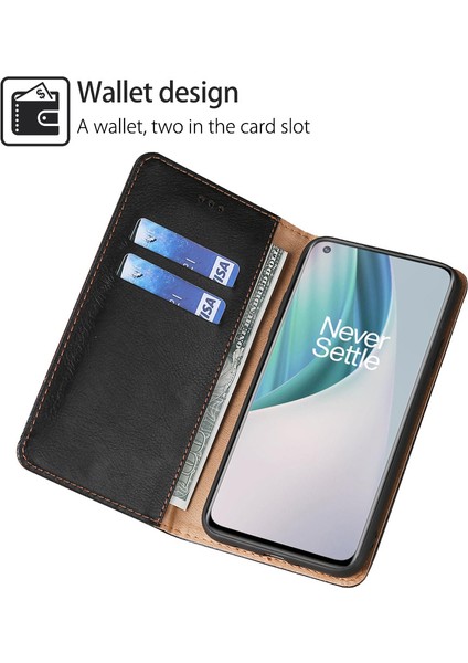Kart Yuvası ile Oneplus 12 5g Deri Telefon Kılıfı Için Telefon Kılıfı (Yurt Dışından)