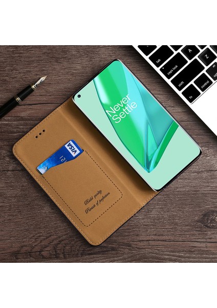 Nokia G42 5g Için Telefon Kılıfı Kart Yuvalı Deri Telefon Kılıfı (Yurt Dışından)