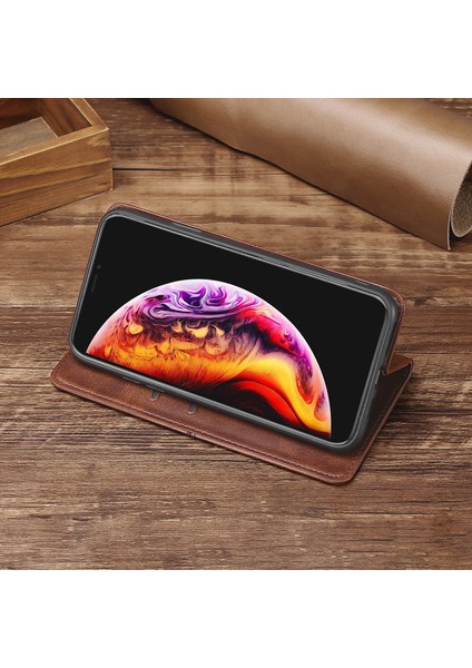 Kart Yuvası ile Oneplus 12 5g Deri Telefon Kılıfı Için Telefon Kılıfı (Yurt Dışından)