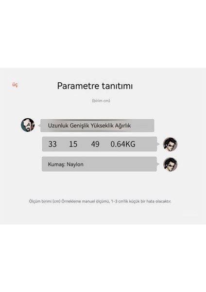 Basit Rahat Büyük Kapasiteli Küçük Seyahat Sırt Çantası (Yurt Dışından) indirimleri