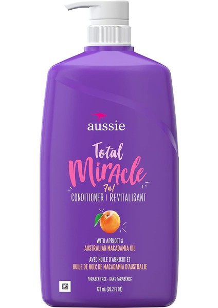 Total Miracle 7n1 Collection Conditioner Revitalisant With Apricot Australian Macadamia Oil 778 Ml