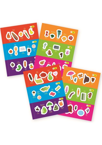 3+ Yaş Sticker Hidden Objects 2'li Set