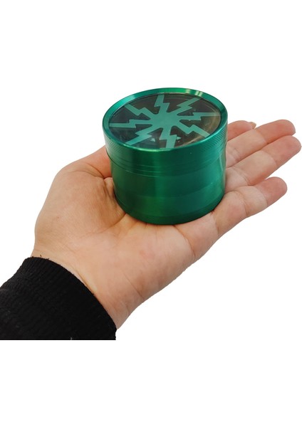 Yeşil 63 mm. Grinder Öğütücüsü Herbal Parçalayıcı pt55ys fırsatları