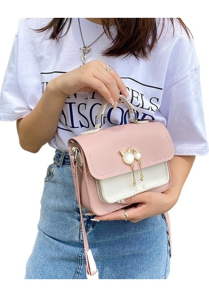 Diy El Dokuma Malzeme Çanta Ev Yapımı Bez Messenger Çanta (Yurt Dışından)