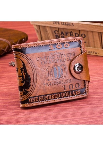 Erkek Doları Cüzdan Kişilik Yaratıcı Manyetik Toka Kısa Cüzdan (Yurt Dışından) modelleri