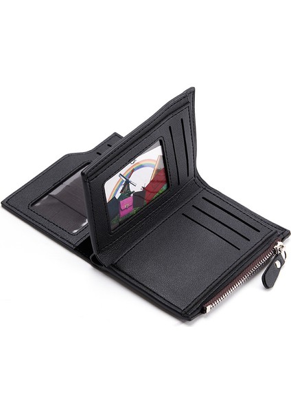 Erkek Yeni Fermuarlı Kısa Cüzdan Moda Çıtçıt Cüzdanlar (Yurt Dışından) modelleri