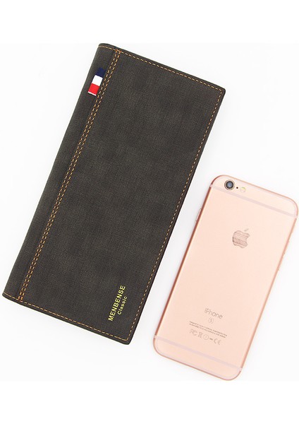 Yeni Erkek Uzun Şık Basit Çok Fonksiyonlu Cüzdan (Yurt Dışından) fiyatları