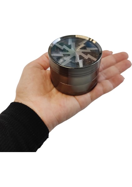Siyah Renk 60 mm. Grinder Öğütücüsü Herbal Parçalayıcı Ps93sy modelleri
