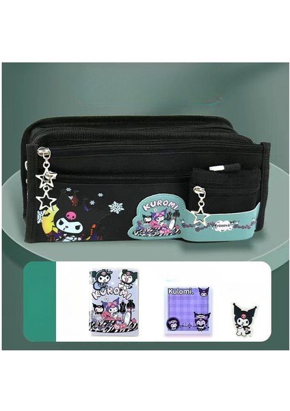 Beautifyy Sanrio Kalem Çantası Ilköğretim Okulu Öğrenci Kulomi Tarçınlı Köpek Melody Kırtasiye Kutusu Kalem Kılıfı Kız Kalp Çocuk Hediyesi (Yurt Dışından)