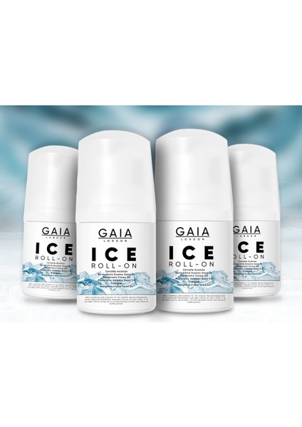 Gaia London Ice Roll-On Sıkılaştırıcı Jel 1 Aylık Kür