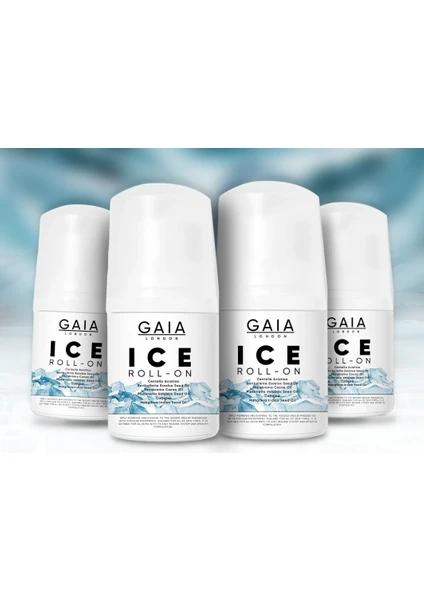 Gaia London Ice Roll-On Sıkılaştırıcı Jel 1 Aylık Kür