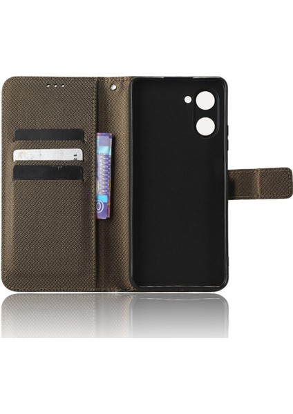 Realme 10 Pro Için Kılıf Kapak Manyetik Cüzdan Kart Tutucu Kickstand (Yurt Dışından) modelleri