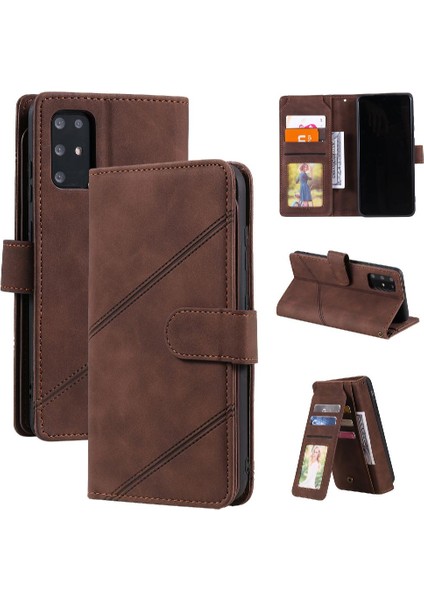 Samsung Galaxy S20 Artı Manyetik Bileklik Pu Deri Cüzdan Flip Case (Yurt Dışından)