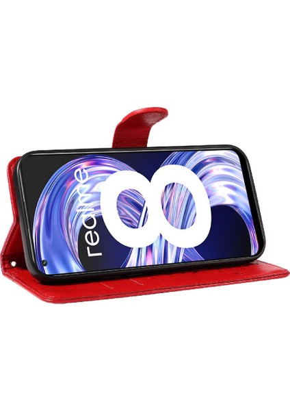 Realme 8 4g/8 Pro Cüzdan Telefon Kılıfı El Kayışı ile Yüksek Kalite (Yurt Dışından) indirimleri