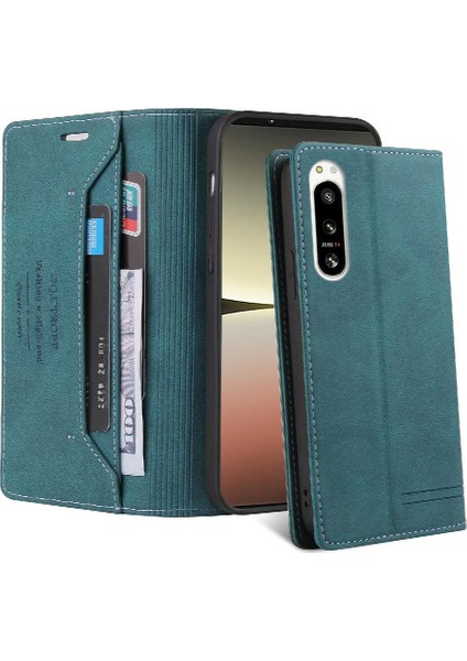 Sony Xperia 5ıv Premium Deri Premium Deri Kickstand Için Kılıf Iki (Yurt Dışından) fırsatları