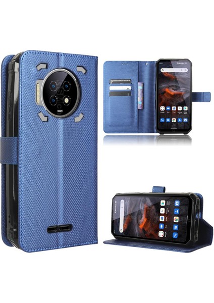 Oukitel WP19 Kart Tutucu Kickstand Manyetik Cüzdan Kapak Için Kılıf (Yurt Dışından)