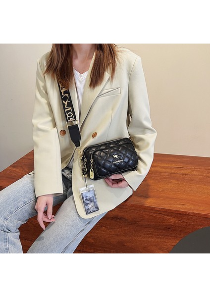 Küçük Kokulu Eşkenar Dörtgen Çanta Moda Rahat Askılı Çanta (Yurt Dışından)